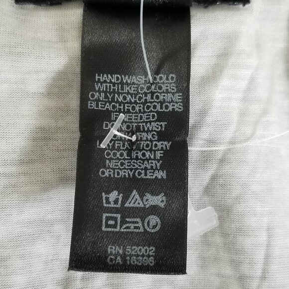 New Kenneth Cole Coquette Ruched Layered Tee Top M Womens Blouse - Picture 10 of 10